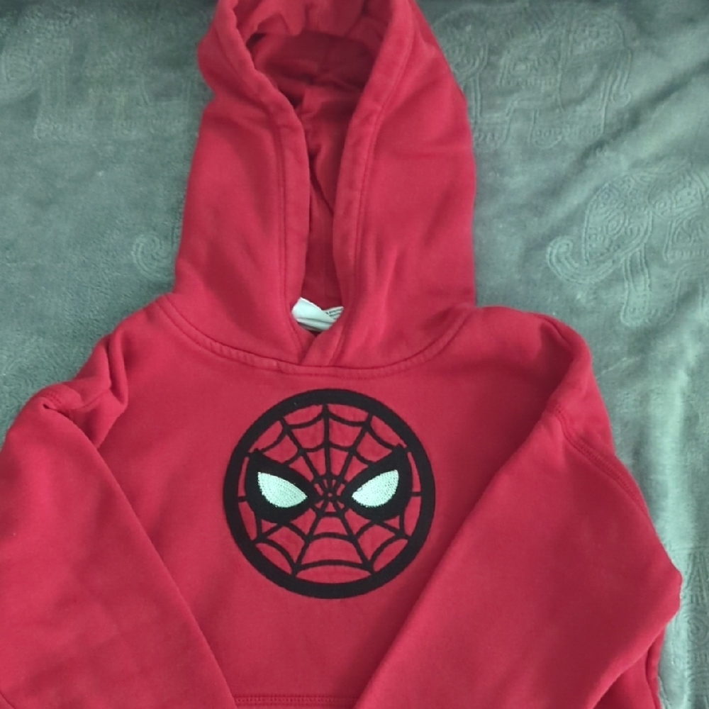 Red Spider-Man Kids Hoodie